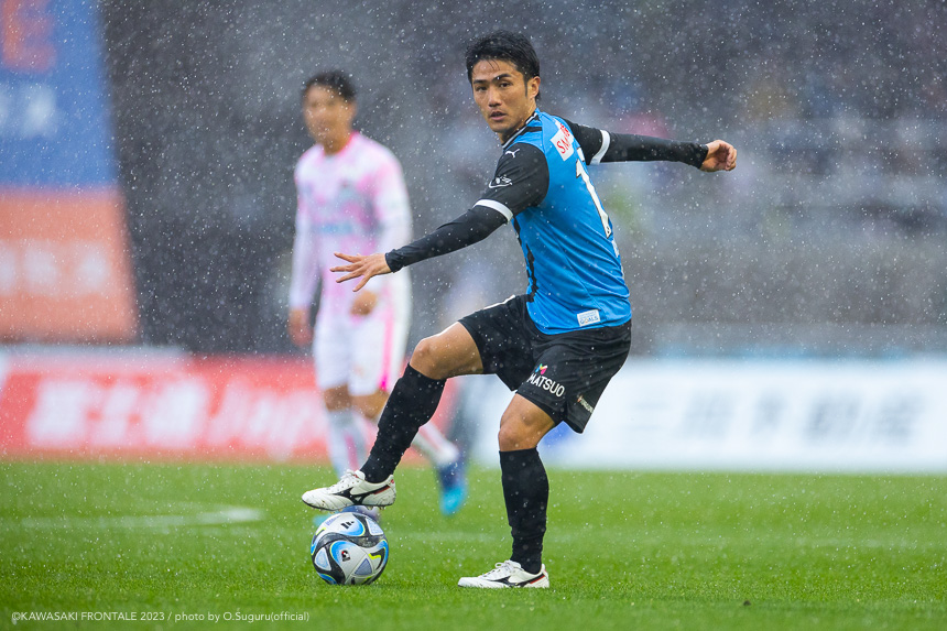 MF10/大島僚太選手 MF10/大島僚太選手