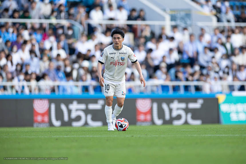 MF10 / 大島 僚太選手 MF10 / 大島 僚太選手