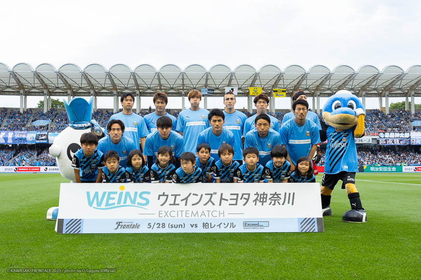 試合前の集合写真 試合前の集合写真