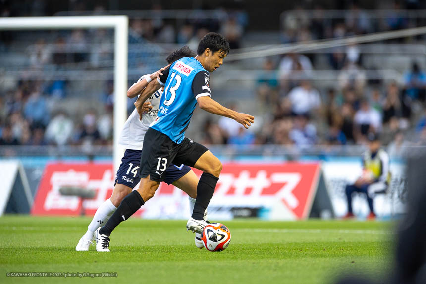 DF13 / 山根 視来選手 DF13 / 山根 視来選手