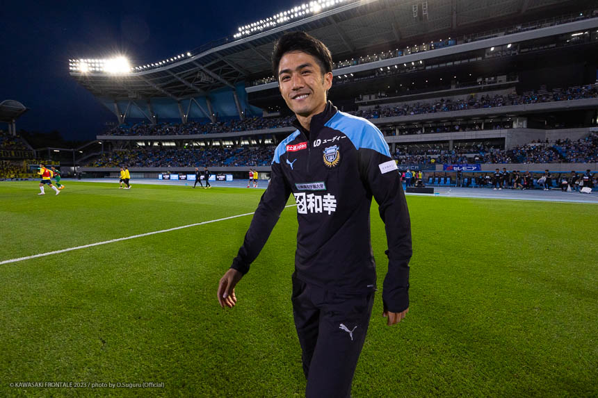MF10 / 大島 僚太選手 MF10 / 大島 僚太選手