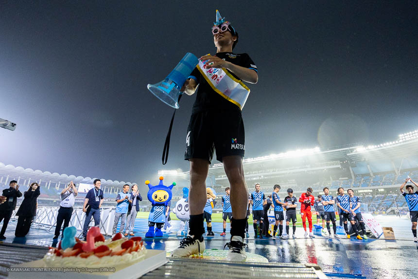 脇坂選手、誕生日おめでとう! 脇坂選手、誕生日おめでとう!
