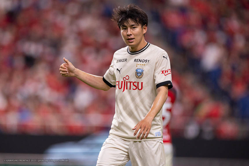 MF14 / 脇坂 泰斗選手 MF14 / 脇坂 泰斗選手