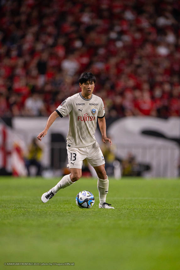DF13 / 山根 視来選手 DF13 / 山根 視来選手
