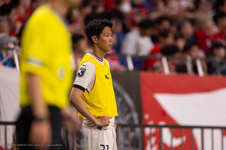 MF31 / 山村 和也選手 MF31 / 山村 和也選手