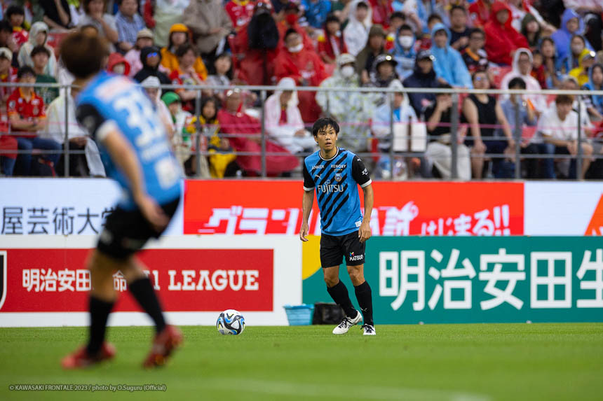 DF13 / 山根 視来選手 DF13 / 山根 視来選手