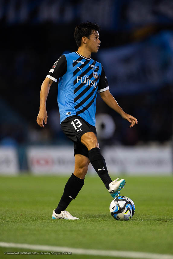 DF13 / 山根 視来選手 DF13 / 山根 視来選手