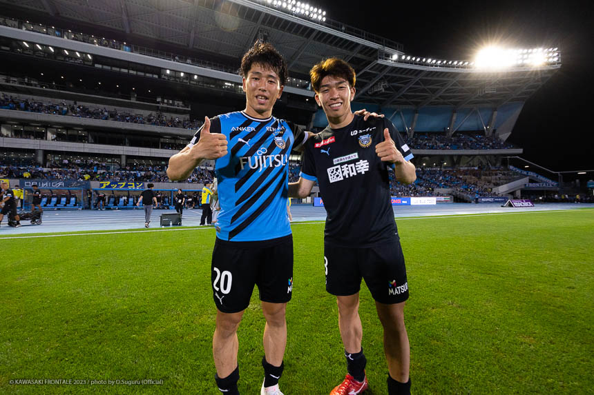 FW20 / 山田 新選手、FW33 / 宮代 大聖選手 FW20 / 山田 新選手、FW33 / 宮代 大聖選手