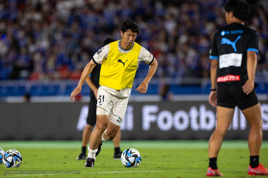 MF31 / 山村 和也選手 MF31 / 山村 和也選手