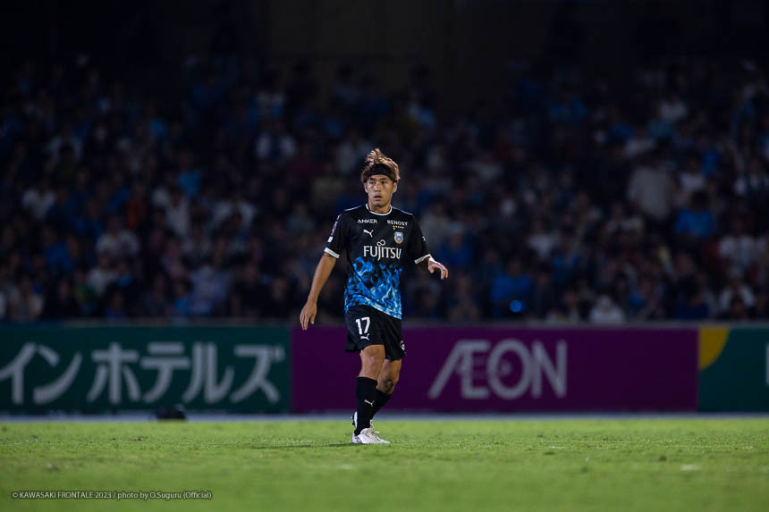 MF17 / 遠野 大弥選手 MF17 / 遠野 大弥選手