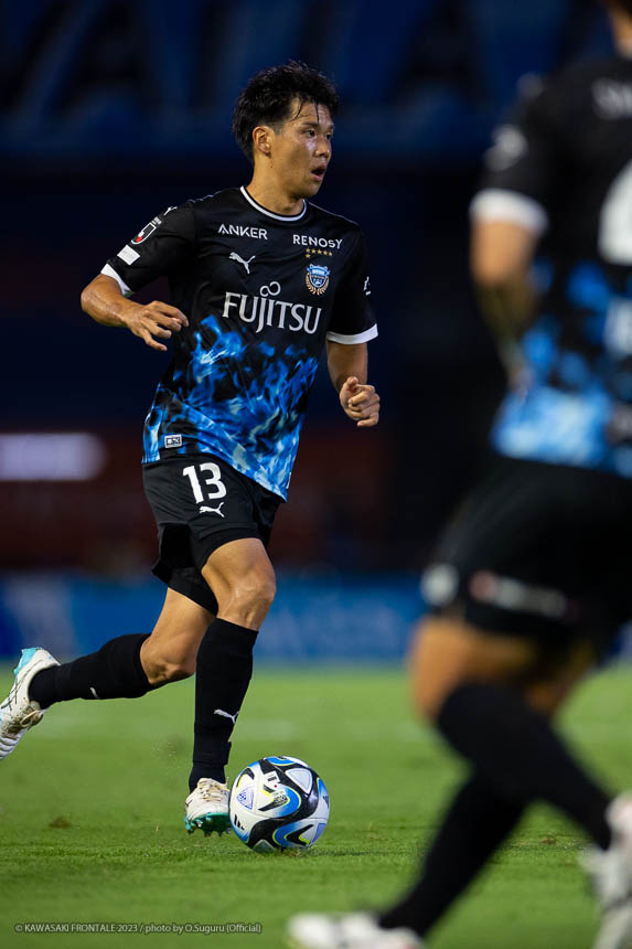 DF13 / 山根 視来選手 DF13 / 山根 視来選手
