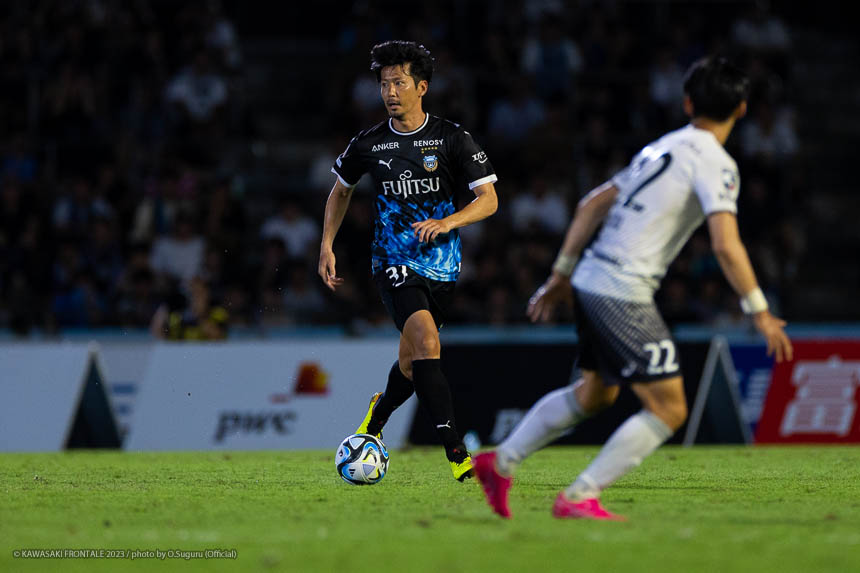 MF31 / 山村 和也選手 MF31 / 山村 和也選手