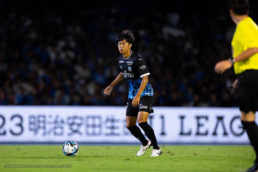 DF5 / 佐々木 旭選手 DF5 / 佐々木 旭選手