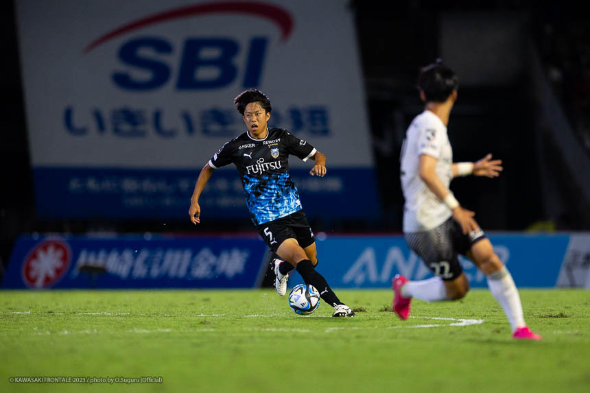 DF5 / 佐々木 旭選手 DF5 / 佐々木 旭選手