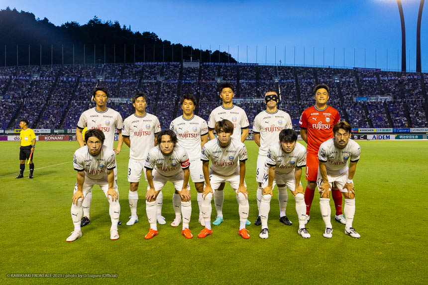 試合前の集合写真 試合前の集合写真