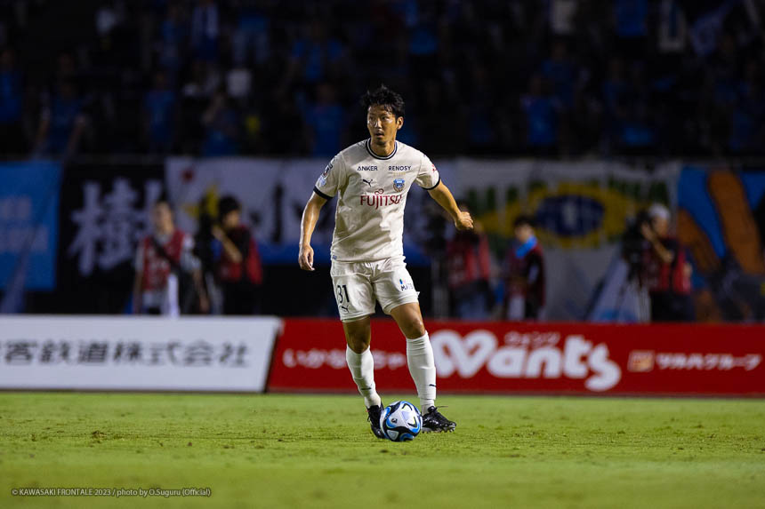 MF31 / 山村 和也選手 MF31 / 山村 和也選手