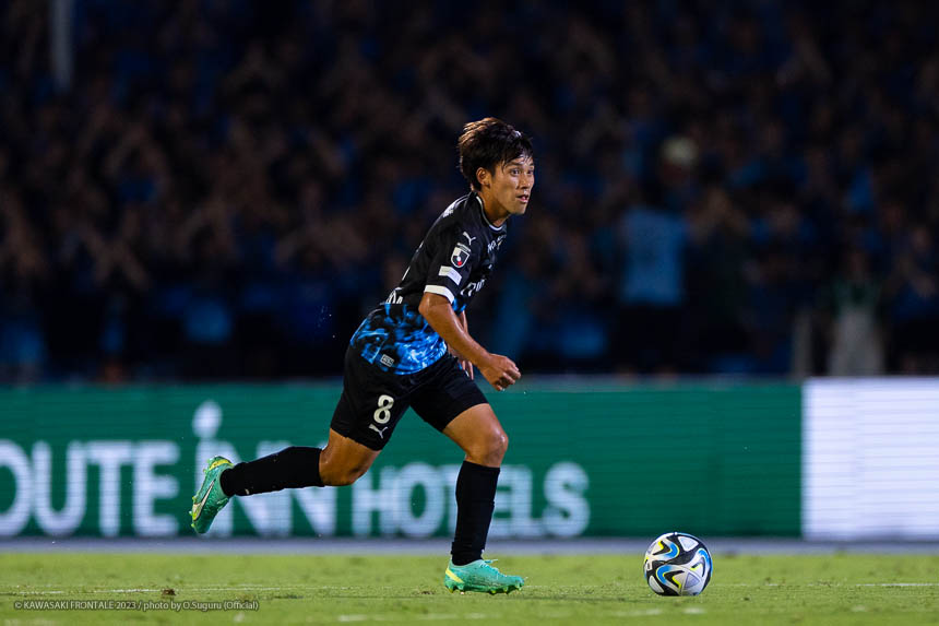 MF8 / 橘田 健人選手 MF8 / 橘田 健人選手