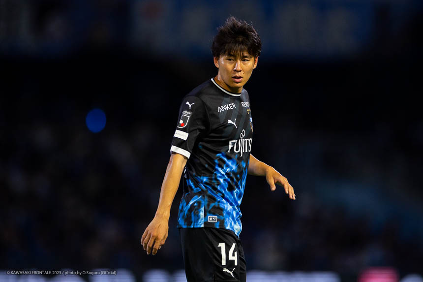 MF14 / 脇坂 泰斗選手 MF14 / 脇坂 泰斗選手