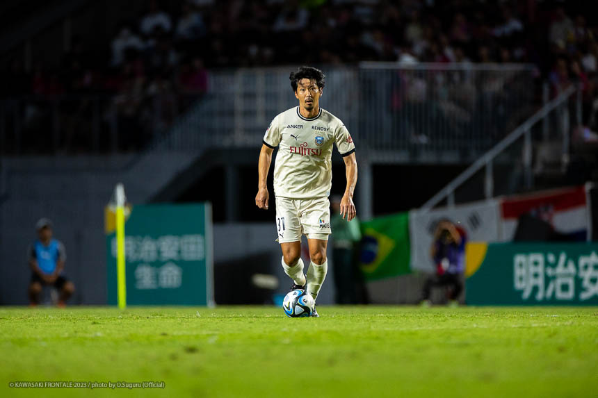 MF31 / 山村 和也選手 MF31 / 山村 和也選手
