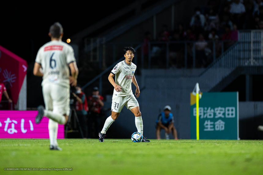 MF31 / 山村 和也選手 MF31 / 山村 和也選手