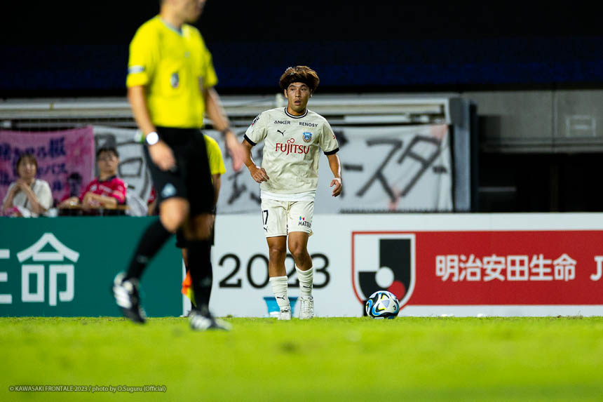 MF17 / 遠野 大弥選手 MF17 / 遠野 大弥選手