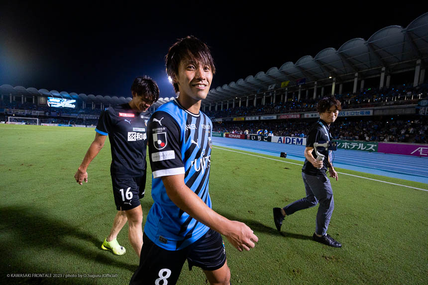 MF8 / 橘田 健人選手 MF8 / 橘田 健人選手
