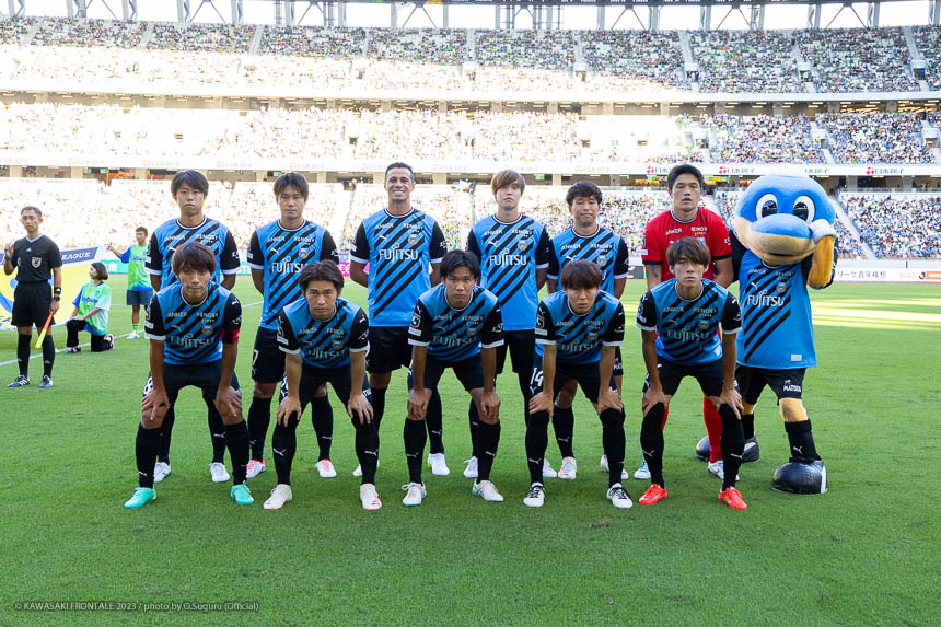 試合前の集合写真 試合前の集合写真