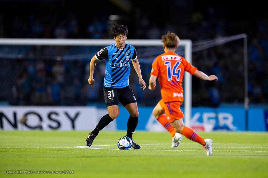 MF31 / 山村 和也選手 MF31 / 山村 和也選手