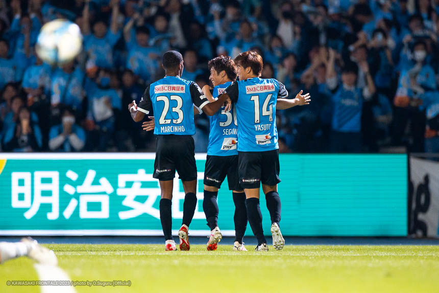 MF30 / 瀬川 祐輔選手の先制点! MF30 / 瀬川 祐輔選手の先制点!