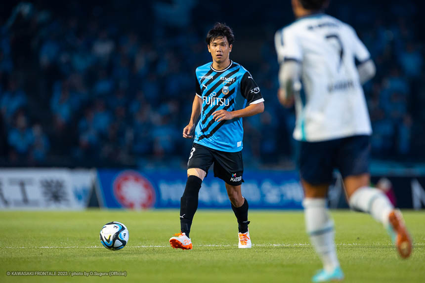 DF13 / 山根 視来選手 DF13 / 山根 視来選手
