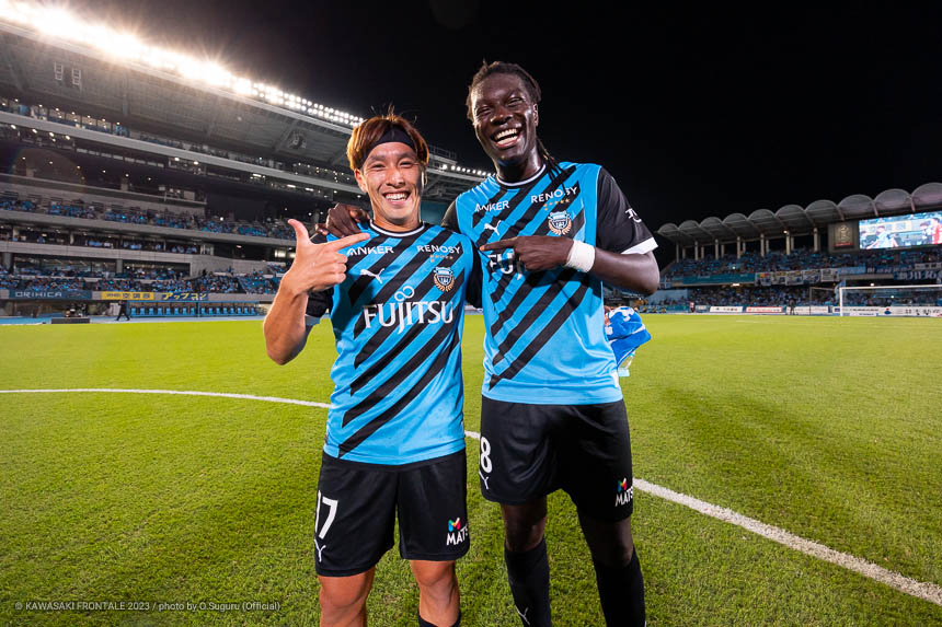 逆転弾&初アシストの二人 逆転弾&初アシストの二人
