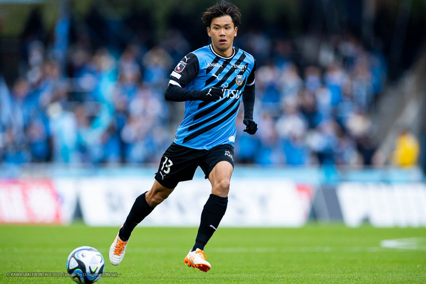 DF13 / 山根 視来選手 DF13 / 山根 視来選手