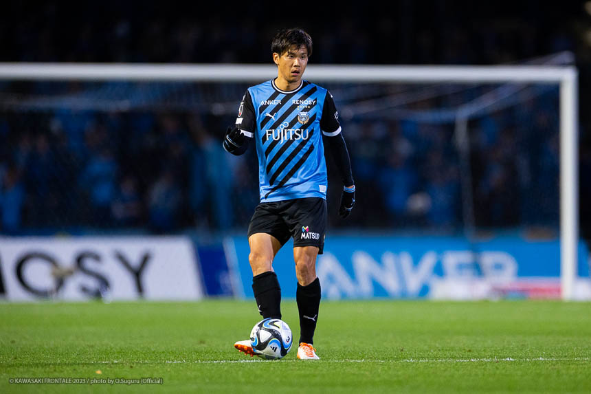 DF13 / 山根 視来選手 DF13 / 山根 視来選手