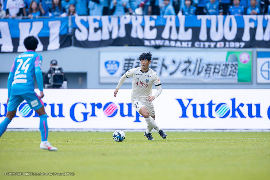MF31 / 山村 和也選手 MF31 / 山村 和也選手