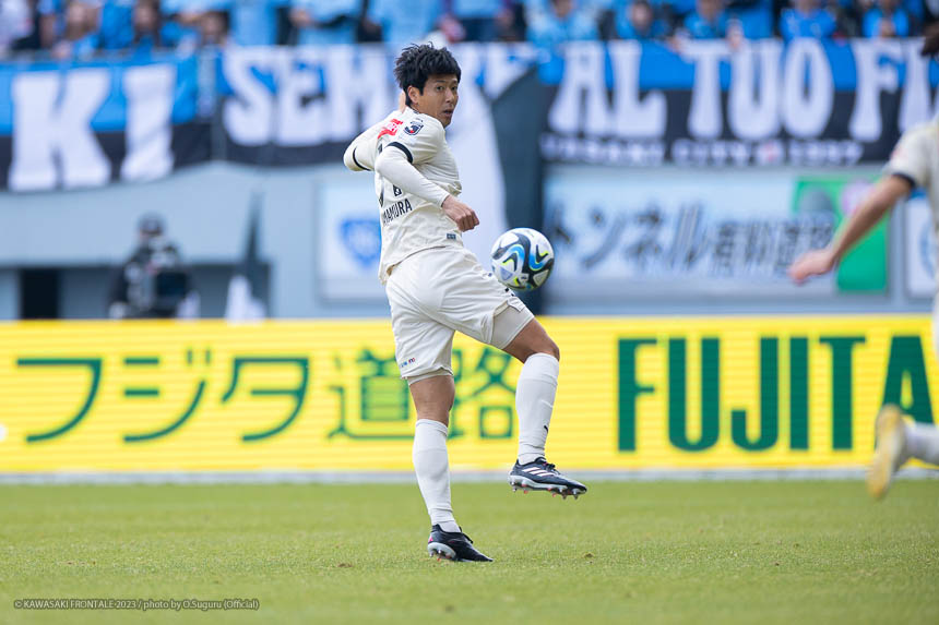 MF31 / 山村 和也選手 MF31 / 山村 和也選手