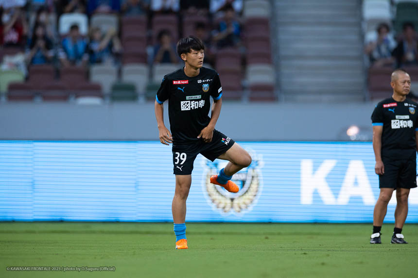 DF39 / 土屋 櫂大選手 DF39 / 土屋 櫂大選手