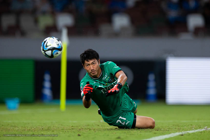 GK21 / 安藤 駿介選手 GK21 / 安藤 駿介選手