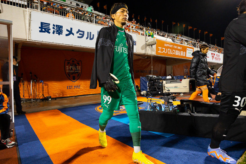 GK99/上福元 直人選手 GK99/上福元 直人選手