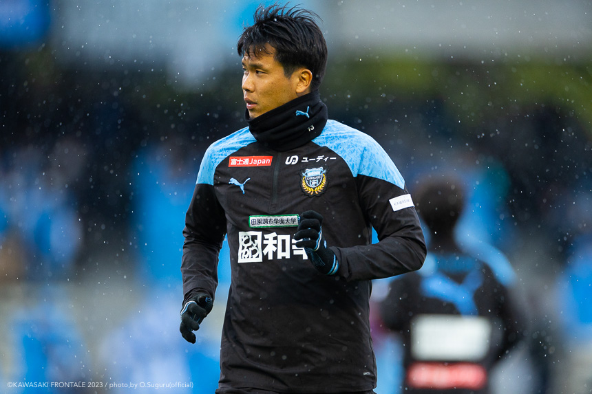 DF13/山根 視来選手 DF13/山根 視来選手