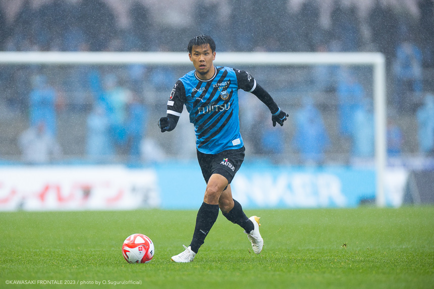 DF13/山根 視来選手 DF13/山根 視来選手