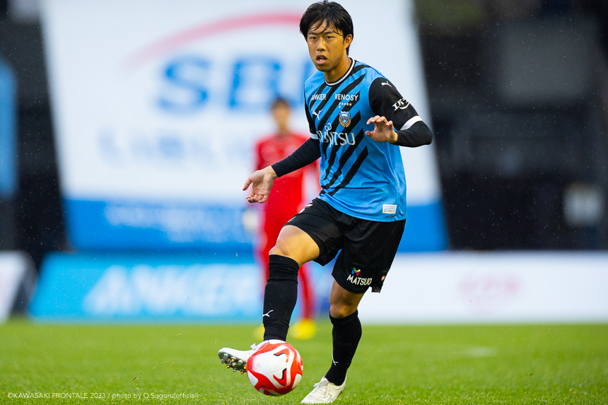 DF5/佐々木 旭選手 DF5/佐々木 旭選手
