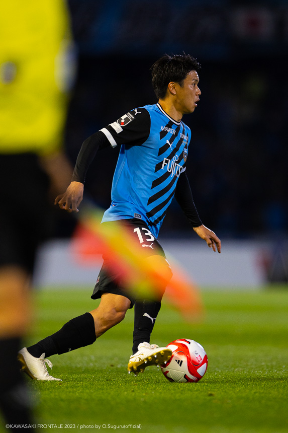 DF13/山根 視来選手 DF13/山根 視来選手
