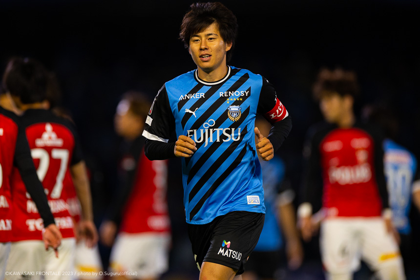 MF14/脇坂 泰斗選手 MF14/脇坂 泰斗選手