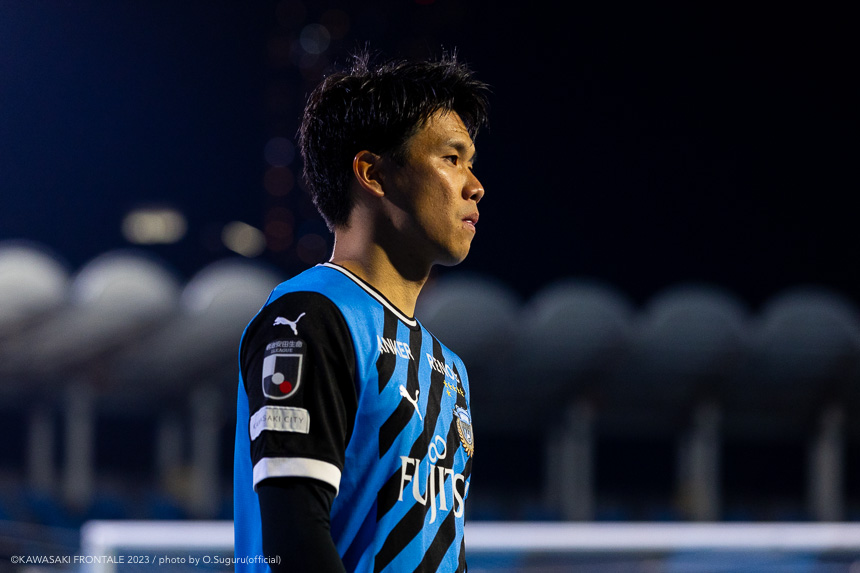 DF13/山根 視来選手 DF13/山根 視来選手