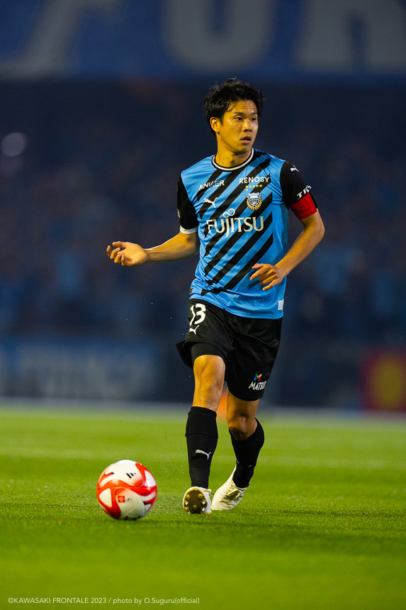 DF13/山根 視来選手 DF13/山根 視来選手
