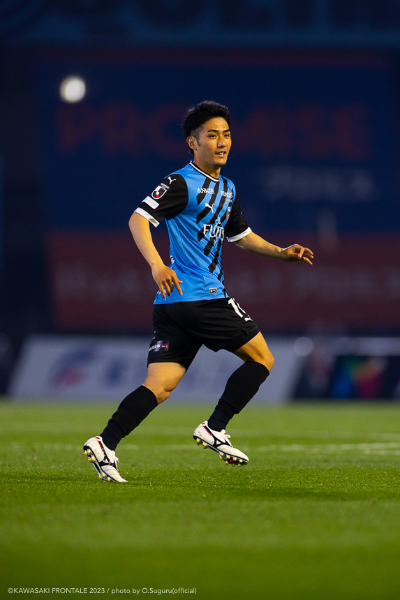 MF10/大島僚太選手 MF10/大島僚太選手