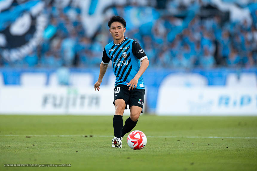 MF10 / 大島 僚太選手 MF10 / 大島 僚太選手